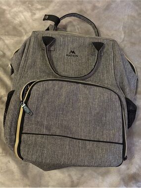 Matein Laptop Backpack with insulated lunch compartment